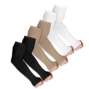 ve uv sun protection arm sleeves for men amp women upf 50 arm cover for bikingcricketcycling golf outdoor sports