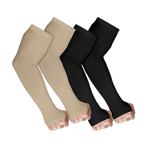 ve uv sun protection arm sleeves for men amp women upf 50 arm cover for bikingcricketcycling golf outdoor sports