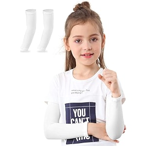 ve uv sun protection arm sleeves for kids upf 50 arm cover for boys amp girls cycling golf outdoor sports