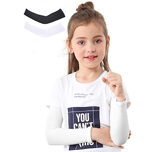 ve uv sun protection arm sleeves for kids upf 50 arm cover for boys amp girls cycling golf outdoor sports