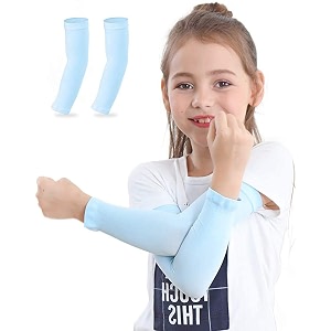 ve uv sun protection arm sleeves for kids upf 50 arm cover for boys amp girls cycling golf outdoor sports