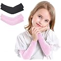 V.E UV Sun Protection Arm Sleeves for Kids, UPF 50 Arm Cover for Boys &amp; Girls Cycling, Golf, Outdoor Sports