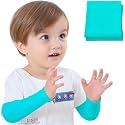 V.E UV Sun Protection Arm Sleeves for Kids, UPF 50 Arm Cover for Boys &amp; Girls Cycling, Golf, Outdoor Sports