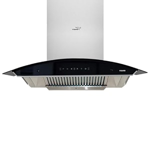 a20 90cm kitchen chimney 1400m cmh suction with baffle filterauto clean motion sensor