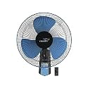 V-Guard Esfera PRO RW 16 Remote Wall Fan; Speed: 1350 RPM, Sweep: 400mm and Power Consumption: 55W (Blue Black)
