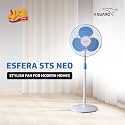 V-Guard Esfera STS Neo 400 mm Pedestal Fan | White Blue