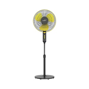 v-guard esfera sts plus 2-in-1 400mm pedestal amp table fanyellow black