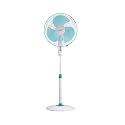 v-guard finesta sts 400mm 1350 rpm pedestal fan(white blue) (2 year warranty)