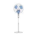 V-Guard Finesta Sts Plus 16 Inches 55Watts Pedestal Fan (White Blue)