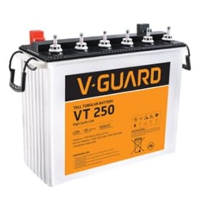 V-Guard VT 250 Tall Tubular 230 AH