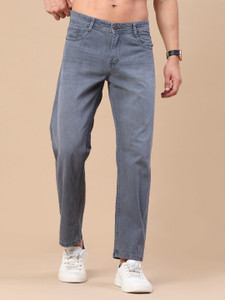 V-MART Baggy Fit Men Grey Jeans