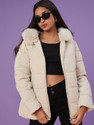 V-MART Women Solid Quilted Jacket