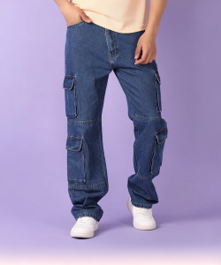 V-MART Loose Fit Men Blue Jeans