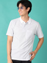 V-MART Printed Men Polo Neck White T-Shirt