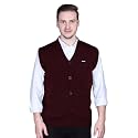 V Neck Cardigans for Men - Woolen Sleeveless Sweater for Man Winter Wear