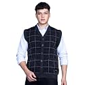 V Neck Cardigans for Men - Woolen Sleeveless Sweater for Man Winter Wear