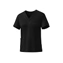 V-Neck Scrub Tops for Women Stretch 4-Pocket