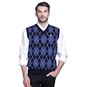 Woolen V Neck Sleeveless Half Sweater for