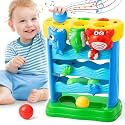 V-Opitos Musical Toys for 1, 2 Years Old Boys & Girls, Feeding Interactive Toddler Toys for Baby 12-18 Months, Montessori Education Toys, Perfect Christmas Birthday Gifts