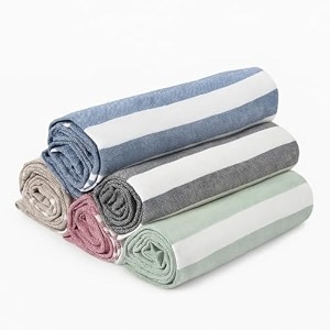 premium multicolour handloom towels for bath  180 gsm  bath towel  towel for men amp women  size 30 x 60 inches  striped amp solid pattern blue black beige pink amp grey set of 5