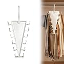 V Shaped Double-Sided Closet Organizer Hanger, 2027 Upgraded 12-Hook 360° Rotating Space Saving Vertical Storage Hanger, Multi‑Functional V‑Shaped Double‑Sided Hanger Storage Rack (1pcs)