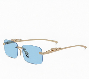 V Unique Rectangular Sunglasses