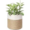 Jute Planter Pots/Storage Basket, Multi-Purpose use for Bathroom Living Room 10x12