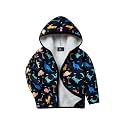 V VALANCH Boys Girls Fleece Jacket Toddler Zip Up Warm Hoodie 1-6 Years
