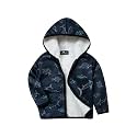 V VALANCH Boys Girls Fleece Jacket Toddler Zip Up Warm Hoodie 2-12 Years