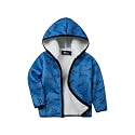 V VALANCH Boys Girls Fleece Jacket Toddler Zip Up Warm Hoodie 1-6 Years