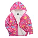 V VALANCH Boys Girls Fleece Jacket Toddler Zip Up Warm Hoodie 1-6 Years