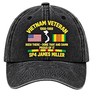 V VIBEPY US Veteran Baseball Cap -
