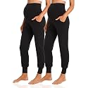 V VOCNI Women's Maternity Joggers Pants Pregnancy Sweatpants