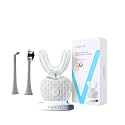 V-WHITE Ultrasonic U Shaped Auto Brush for Adults - Automatic Toothbrush