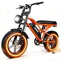 1500W Peak Electric Bike for Adults, 28MPH 48V 13Ah Removable Battery, 60 Mile Range, 16"x4.0" Fat Tire, 7-Speed E-Bike with Dual Suspension – Commuter Ebike for Men &amp; Women