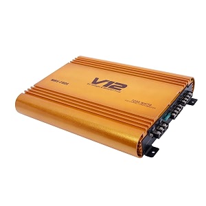 v12 car 4 channel amplifier with warranty for toyota qualis