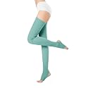 v28 Women Girls Thigh High Neon Ribbed Long 80s 90s Party Skating Leg Warmers