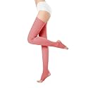 v28 Women Girls Thigh High Neon Ribbed Long 80s 90s Party Skating Leg Warmers