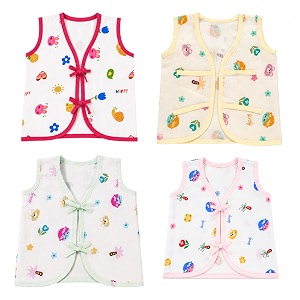 V2M Cotton Jhabla New Born Baby Clothes