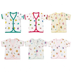 V2M Cotton Jhabla New Born Baby Clothes