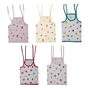 V2M Cotton Jhabla New Born Baby Clothes
