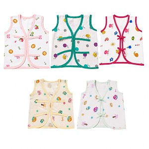 V2M Cotton Jhabla New Born Baby Clothes