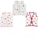 V2M Cotton Jhabla New Born Baby Clothes