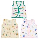 V2M Cotton Jhabla New Born Baby Clothes