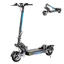 HLOIE V3 Ultra Fast Electric Scooter for Adults, 6000W Dual Motor, 65+ MPH, 60V 33AH Long Range Up to 80 Miles, 11" Off-Road Tires, Foldable E-Scooter with Steering Damper