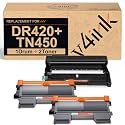 v4ink DR420 TN450 Compatible for Brother DR-420 Drum TN-450 Toner 3Pack Set