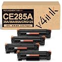 v4ink CE285A Toner Compatible for HP 85A 36A 35A 125 Toner Cartridge 4-Pack