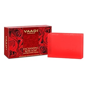 vaadi herbals enchanting rose soap with mulberry extract 75g
