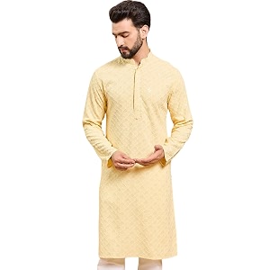 Vaamsi Ethnic Bay Mens Viscose Rayon Solid