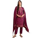 Vaamsi Silk Blend Womens Kurta Pant With